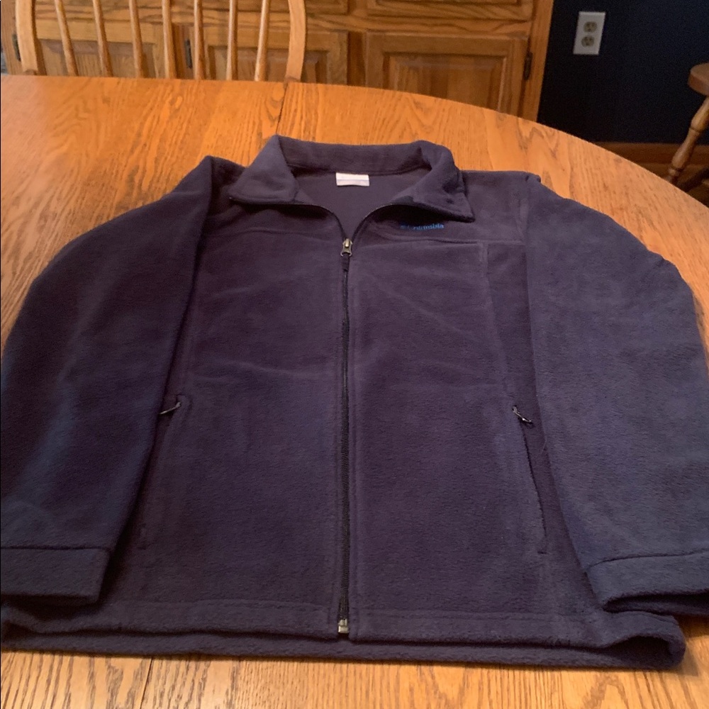 Columbia Dark Blue Fleece Jacket
